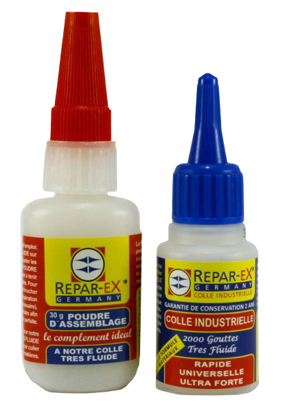 Pack Duo REPAR-EX - Colle 20g + Poudre 30g + Embout Cadeau