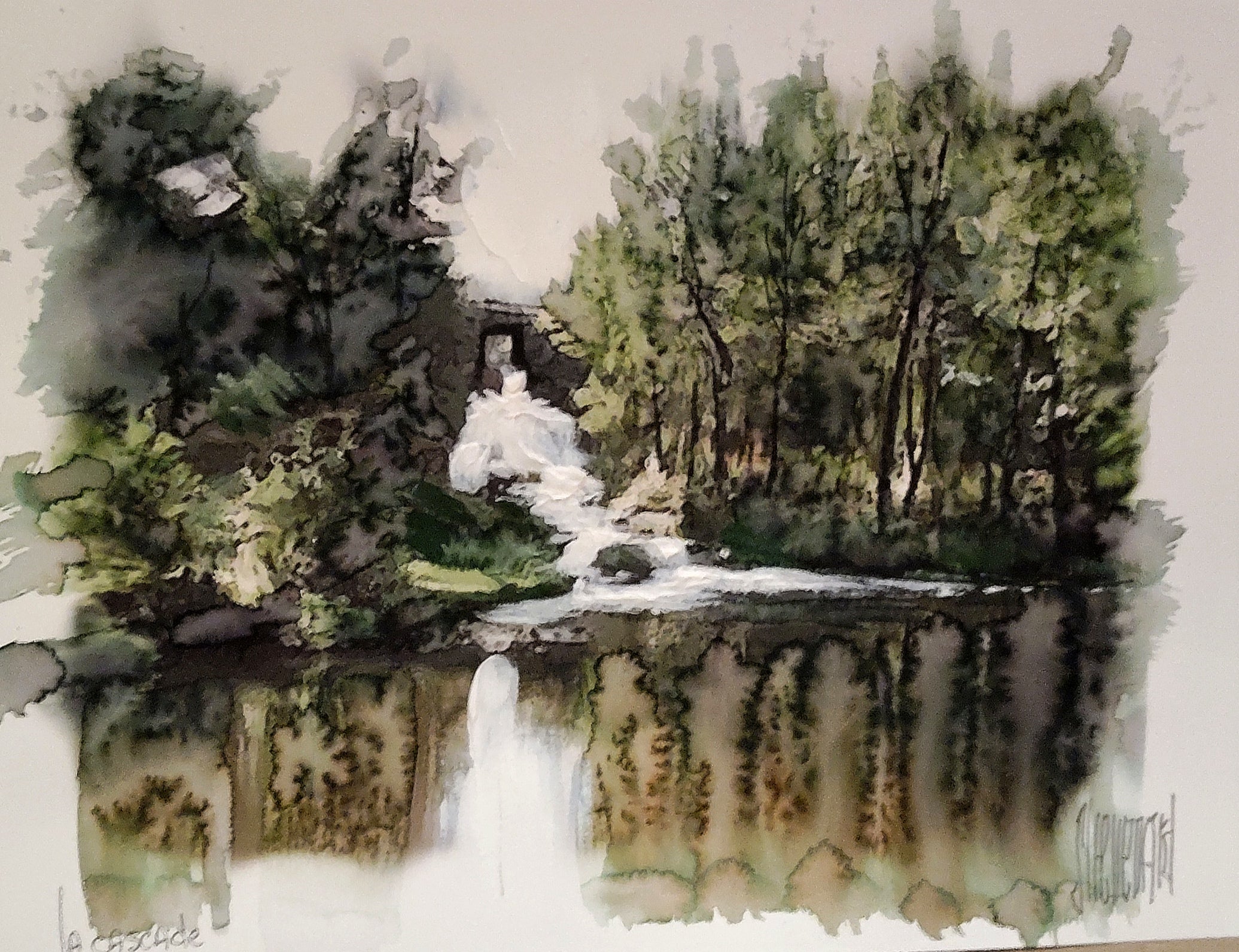 la cascade....montfermy