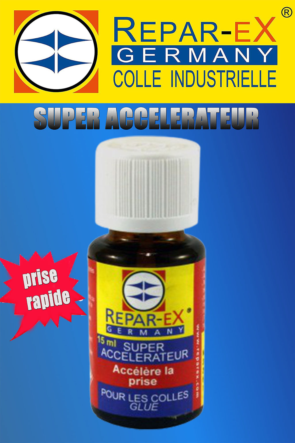 Accélérateur de Colle REPAR-EX 15ml